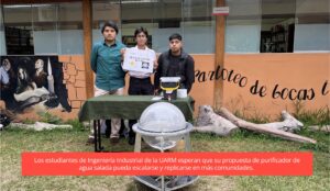 Estudiantes de Ingeniería Industrial UARM presentan su purificador solar de agua, diseñado para transformar agua salada en potable sin electricidad ni químicos. Una solución sostenible para zonas costeras con escaso acceso al recurso hídrico. Iniciativa fue destacada en La República.