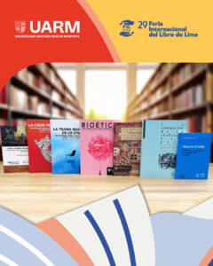 En la FIL Lima 2025, el Fondo Editorial UARM lanza novedades editoriales que interpelan la historia y la cultura peruana, e impulsa el diálogo social con arte y pensamiento crítico.