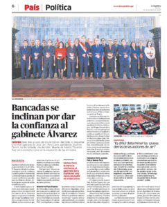Docente de Ciencia Política UARM, Marisol Vargas, analiza el gabinete Álvarez y sus vínculos con el Congreso en la búsqueda de gobernabilidad.