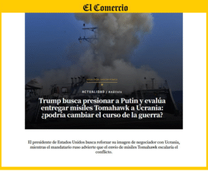 Análisis de política exterior de Trump: sus acciones en el conflicto Ucrania – Rusia según Ricardo Falla Carrillo.