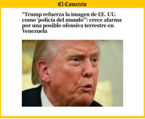 Marisol Vargas, docente de Ciencia Política UARM, analiza la posible ofensiva de Donald Trump a Venezuela.