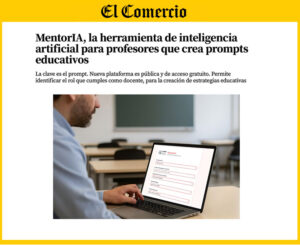 Deivy Cordero, experto en IA aplicada a la Educación de la UARM, presenta MentorIA como plataforma gratuita para enriquecer recursos de enseñanza.