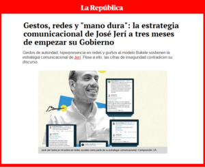 Análisis de Alonso Cárdenas (Ciencia Política UARM) sobre la influencia del modelo de seguridad regional en la comunicación gubernamental peruana.