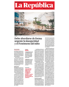 Docente de Ciencia Política UARM advierte sobre la necesidad de políticas sostenibles frente a la inseguridad.