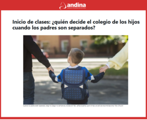 Wendy Ledesma (UARM): Riesgos legales de cambiar de colegio a un menor sin mutuo acuerdo entre padres