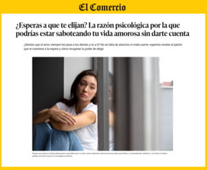 La psicóloga Rosa Isla, de la UARM, brinda recomendaciones sobre autoconocimiento y gestión de emociones en el vínculo afectivo.