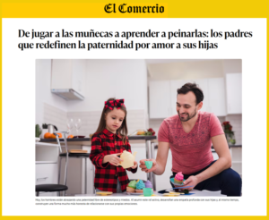 El especialista de la UARM, Eder Bautista, analiza en El Comercio la transformación de los roles de crianza y masculinidad.
