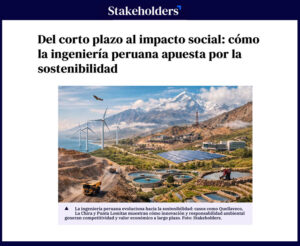 La especialista de la UARM, Nery Herrera, detalla los desafíos de la economía circular y la tecnología verde en el Perú.
