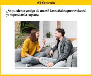 El psicólogo UARM Álvaro Álvarez explica las condiciones para construir una amistad saludable tras el fin de una relación.