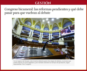 Retorno a la bicameralidad: Marisol Vargas, politóloga de la UARM, analiza los retos y reformas pendientes del Congreso